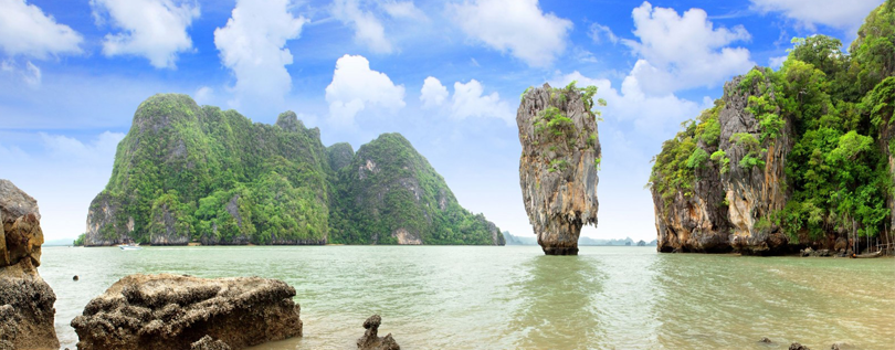 The secret cove of PhangNga Bay